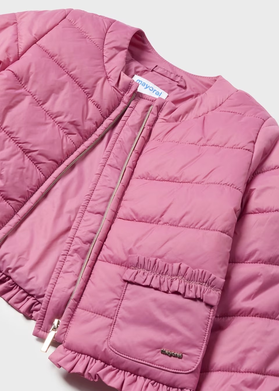 leichte-steppjacke-baby-hibiskus-XL-6 Mayoral Baby Leichte Steppjacke in Hibiskus Pink