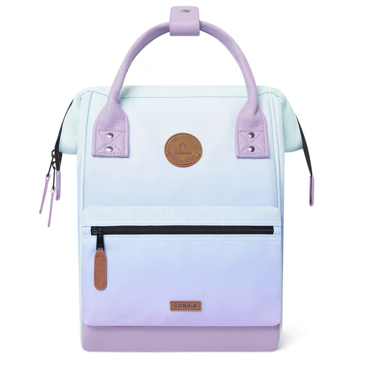 Cabaia Rucksack MYKONOS Small mit Laptop-Fach - Ombre Farbverlauf Aqua bis Violett Cabaia Rucksack MYKONOS Small mit Laptop-Fach - Ombre Farbverlauf Aqua bis Violett
