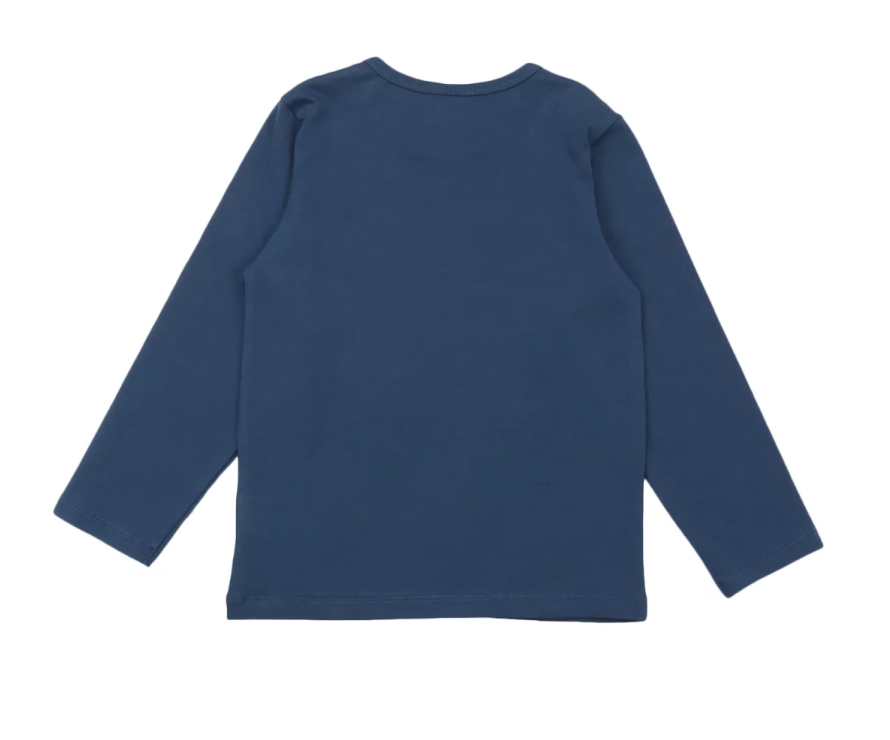Walkiddy Langarmshirt The Majestic Horses in Blau - Pferde - SALE