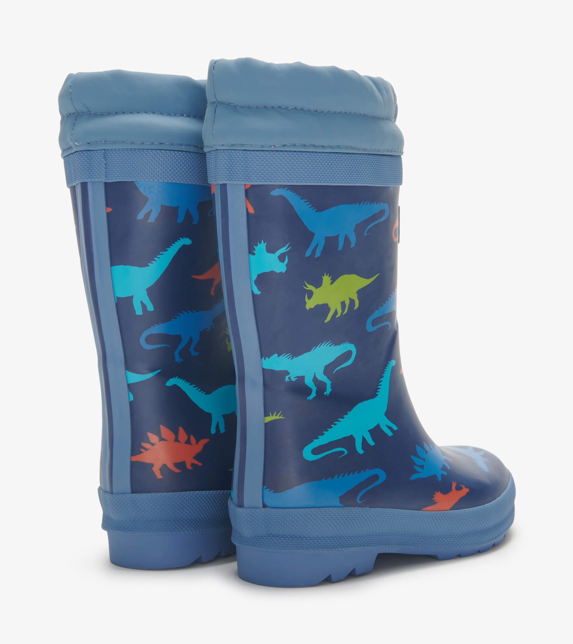 Hatley Winter Gummistiefel Dinosaurier Regenstiefel mit Sherpa Gefuttert