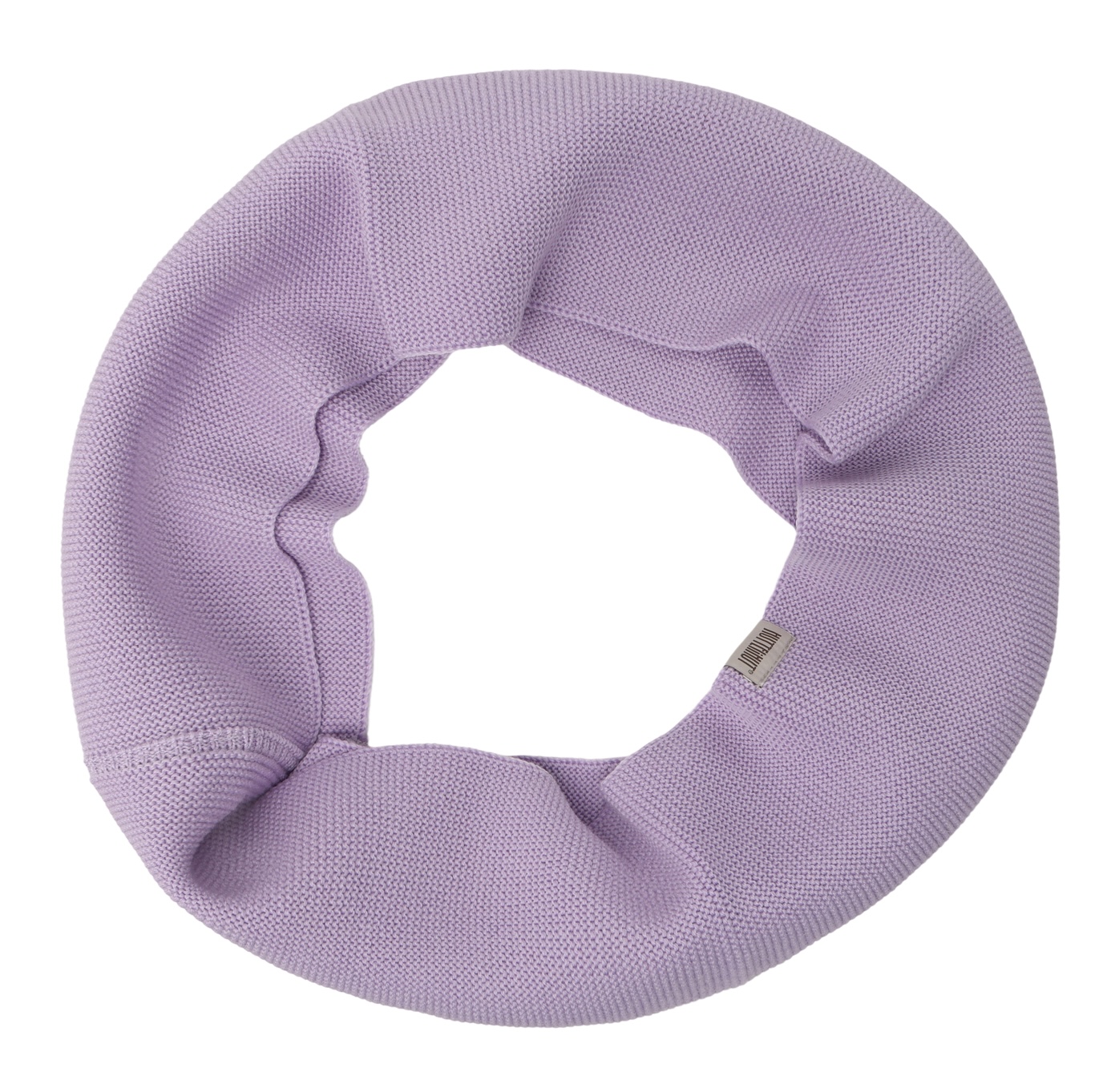 HUTTELiHUT Snood Merino Wolle Strick Loop Schal - Purple Rose - Flieder