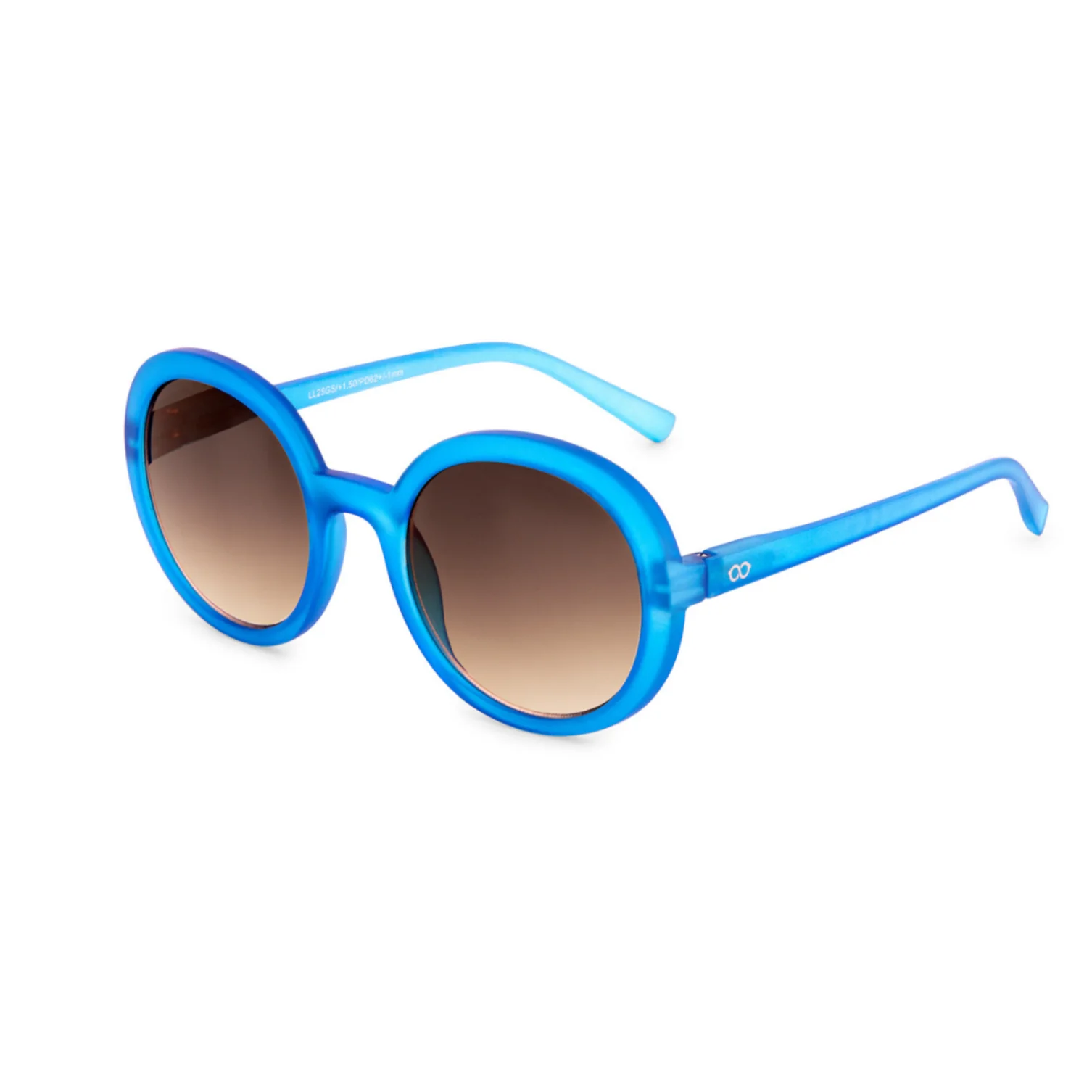 looplabb. Sonnenbrille JANE SUN in Neon Blue
