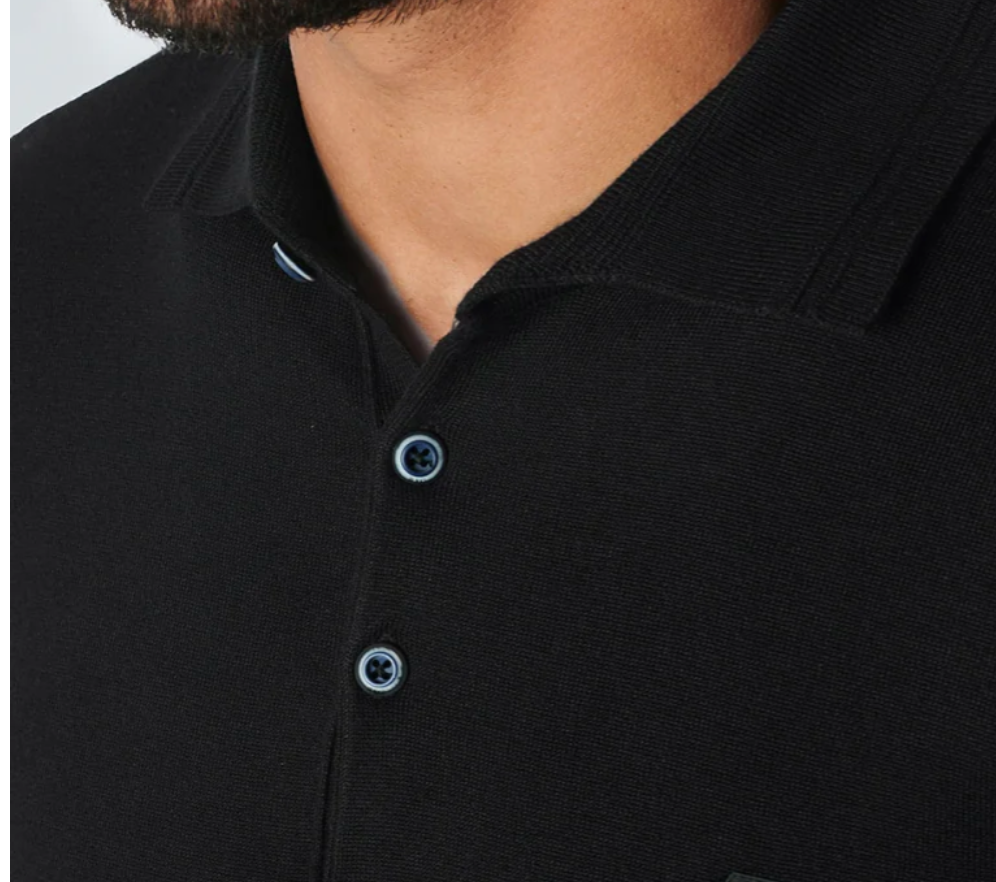 Bildschirmfoto-2023-09-01-um-10-59-18 NO EXCESS Langarm Pullover Polo in Schwarz