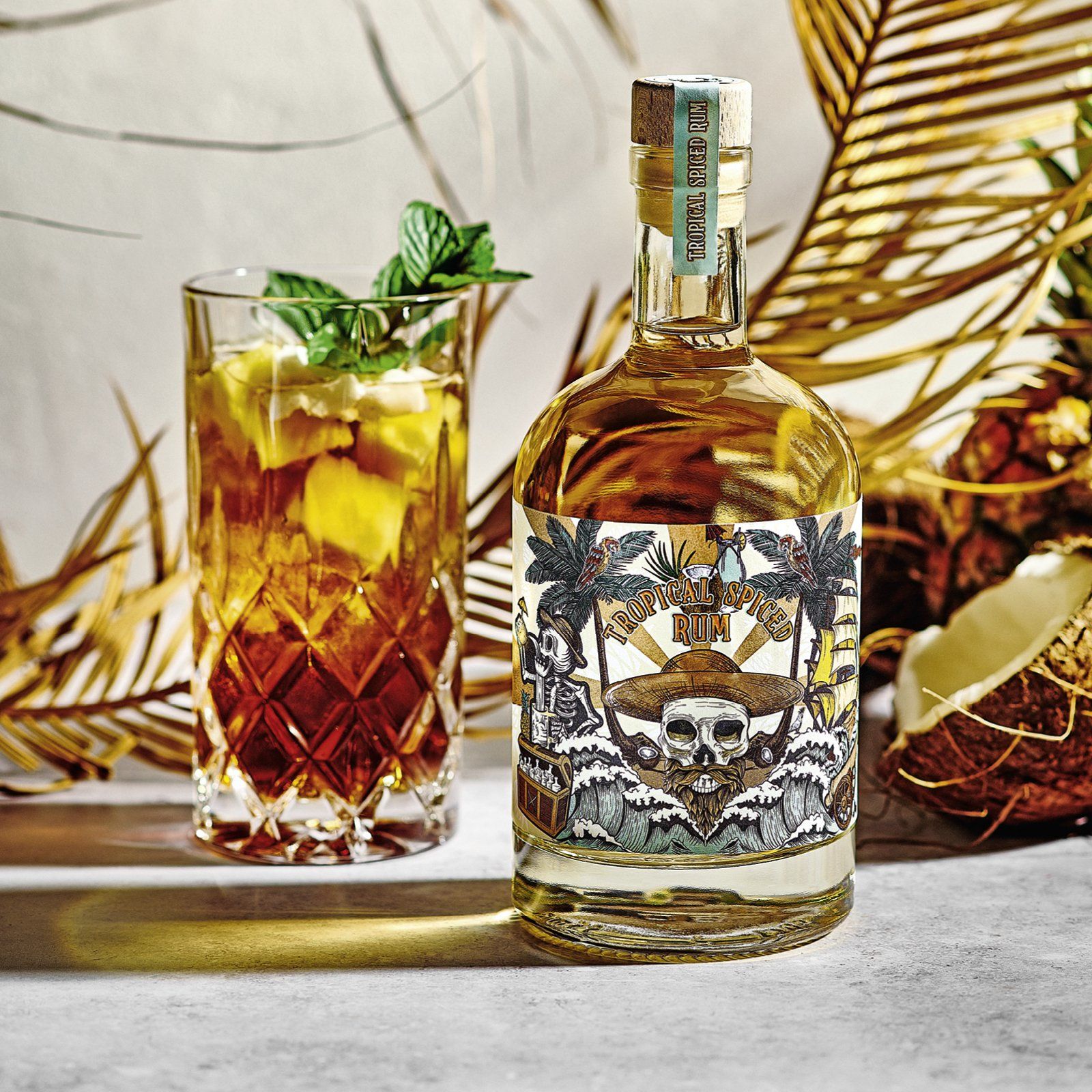 rummm Wajos Tropical Spiced Rum - 500ml
