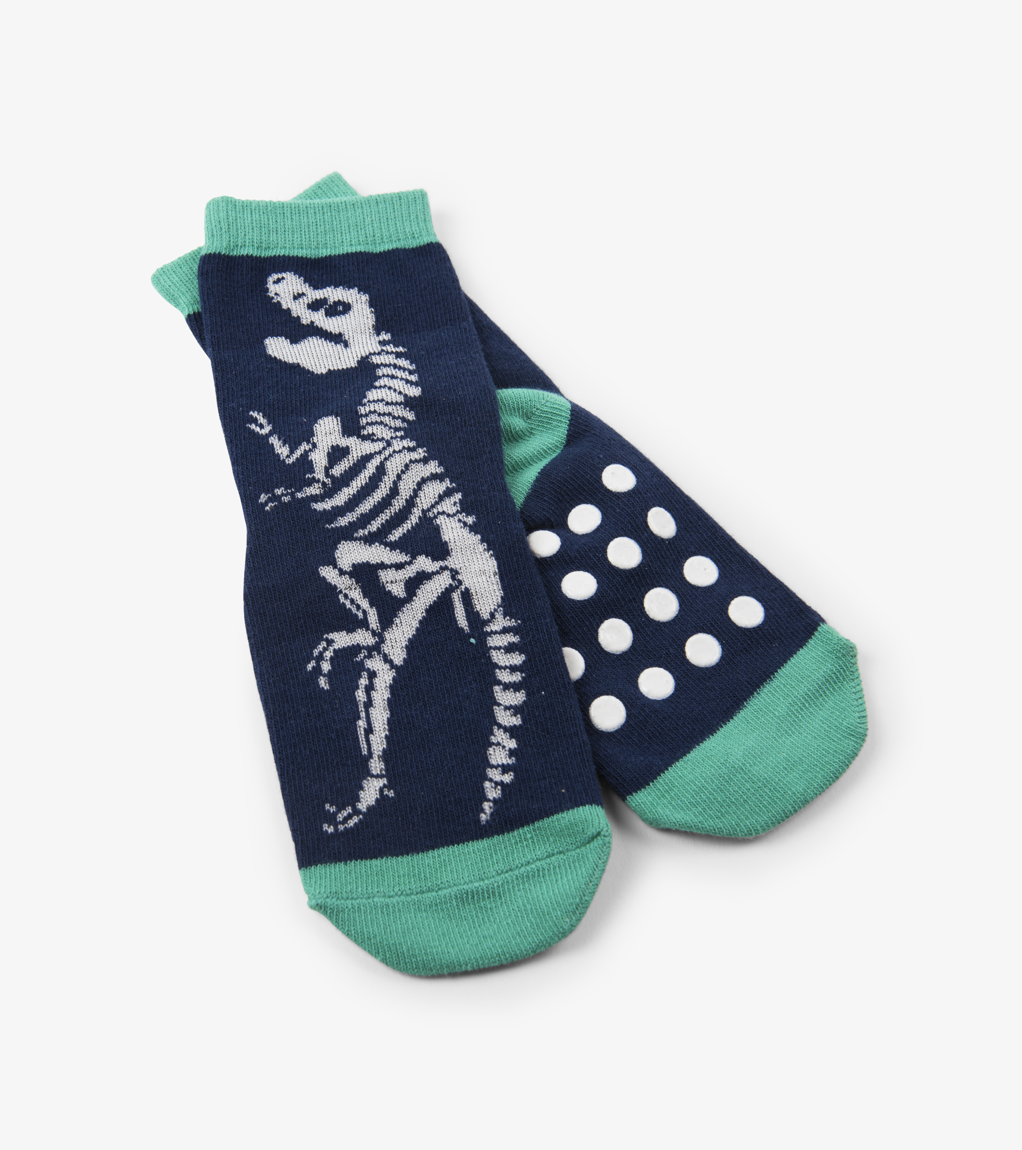 Little Blue House Dinosaurier Stoppersocken die auch noch im Dunkeln leuchten!