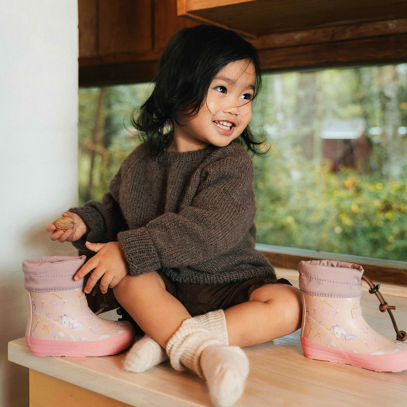 Bisgaard Thermo rubber Regenstiefel - Unicorn/Einhorn
