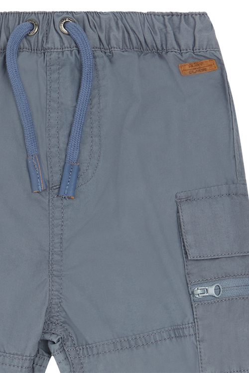 Hust & Claire Tue Leichte Cargo Hose in Flint Blau 