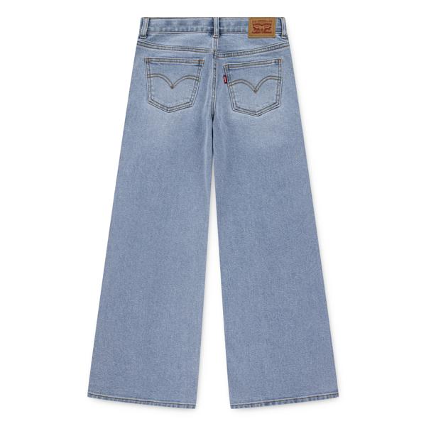 Levis Girls High Rise Baggy Jeans - THIS AND THAT W/O DESTRUCTION in washed Hellblau