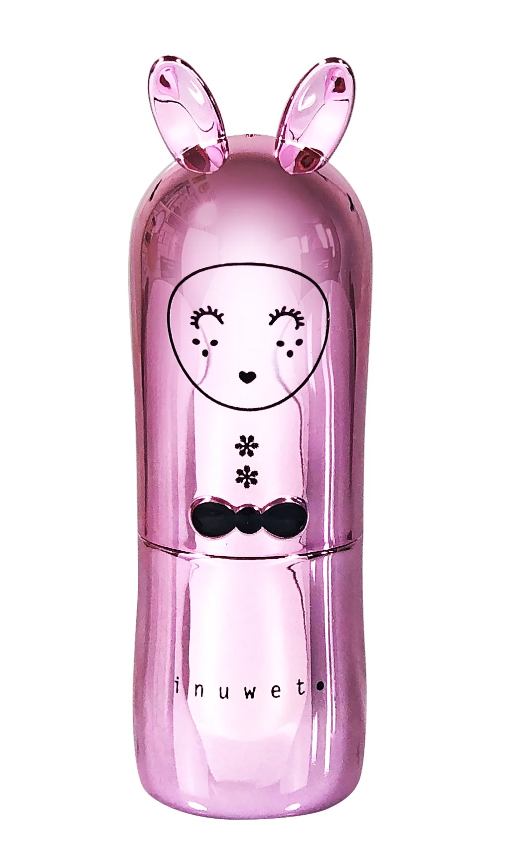 inuwet Lipgloss in Metallic Rosa - Raspberry Sorbet- Himbeere