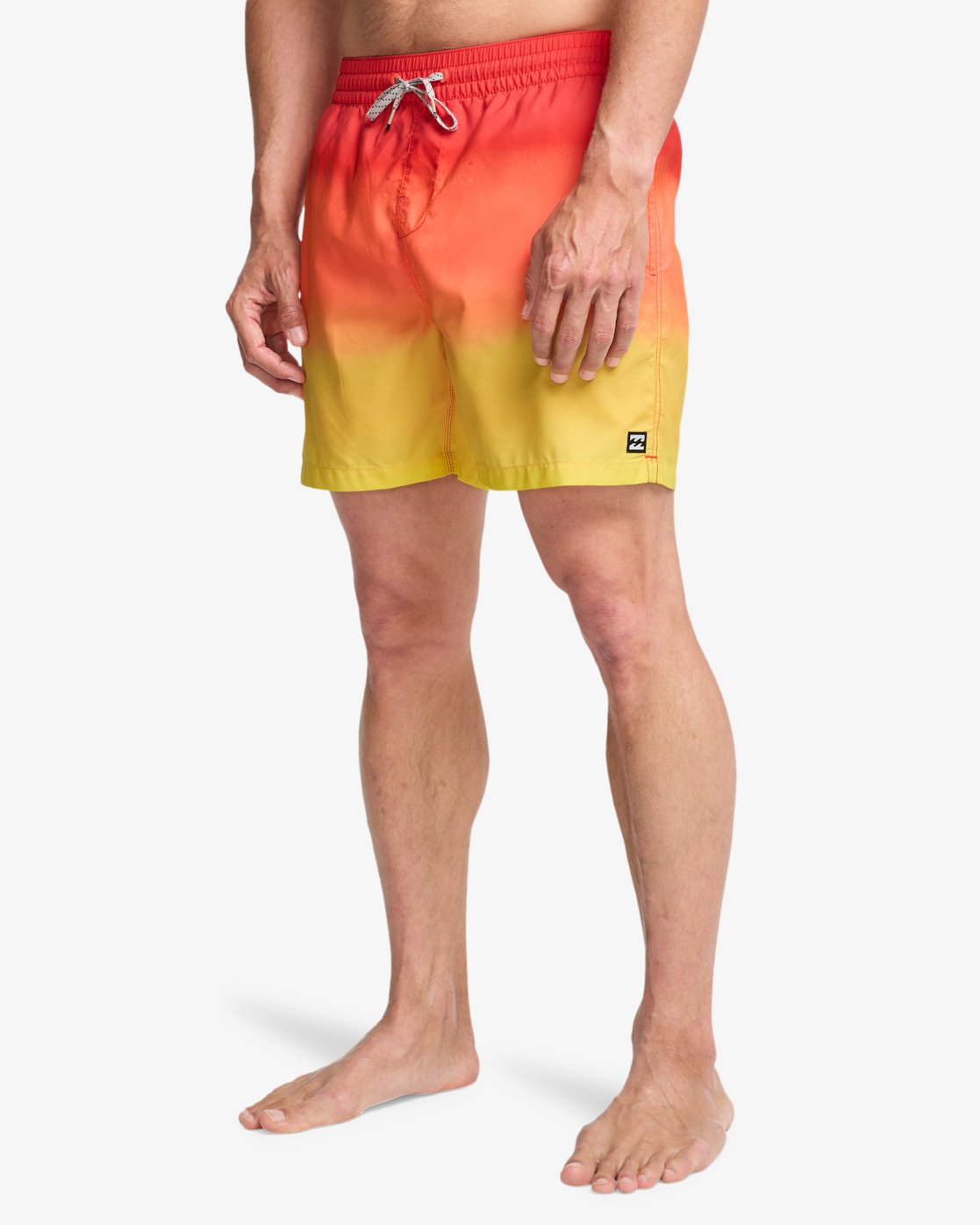 Billabong All Day Fade 16" - Layback Schwimmshorts für Männer - Retro Yellow Sunset
