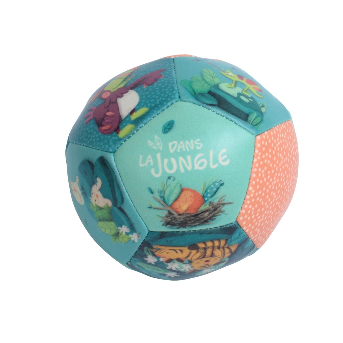 Moulin Roty Softball - Weicher Ball Dans la Jungle - In dem Dschungel