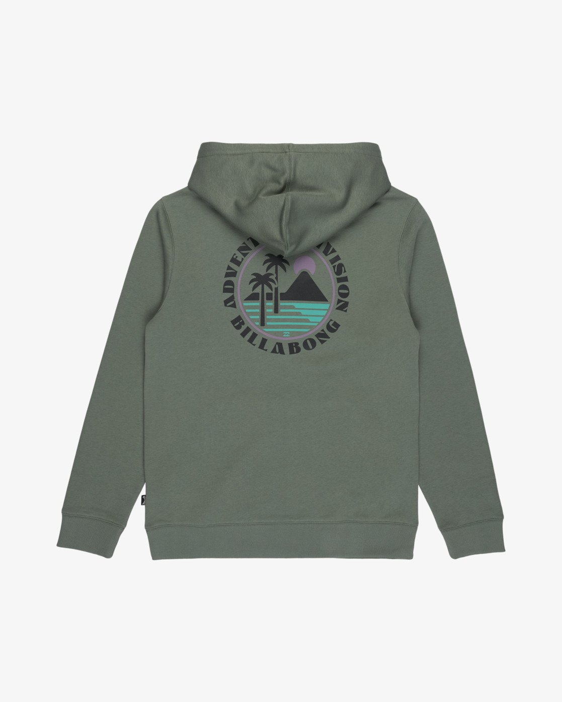 Billabong Compass Hoodie Sweatshirt für Herren in Oliv Grün - Krabben