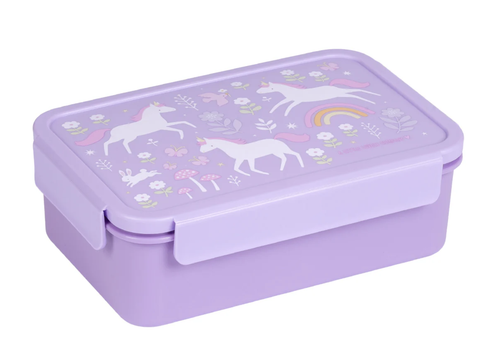 A Little Lovely Company Bento Box Brotzeitbox Lunchbox - Einhorn