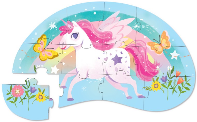 crocodile-creek-puzzle-sweet-unicorn-12-teile-2-ja-1 Crocodile Creek Mini Puzzle - Sweet Unicorn - 12 Teile