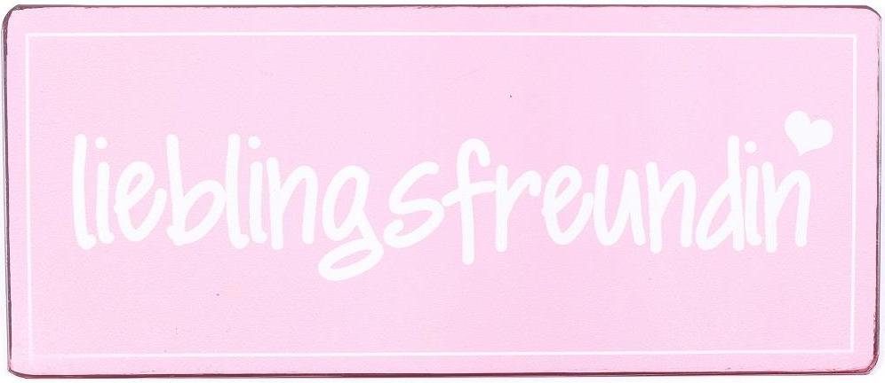 Lafinesse Metal Schild - Sign - Lieblingsfreundin