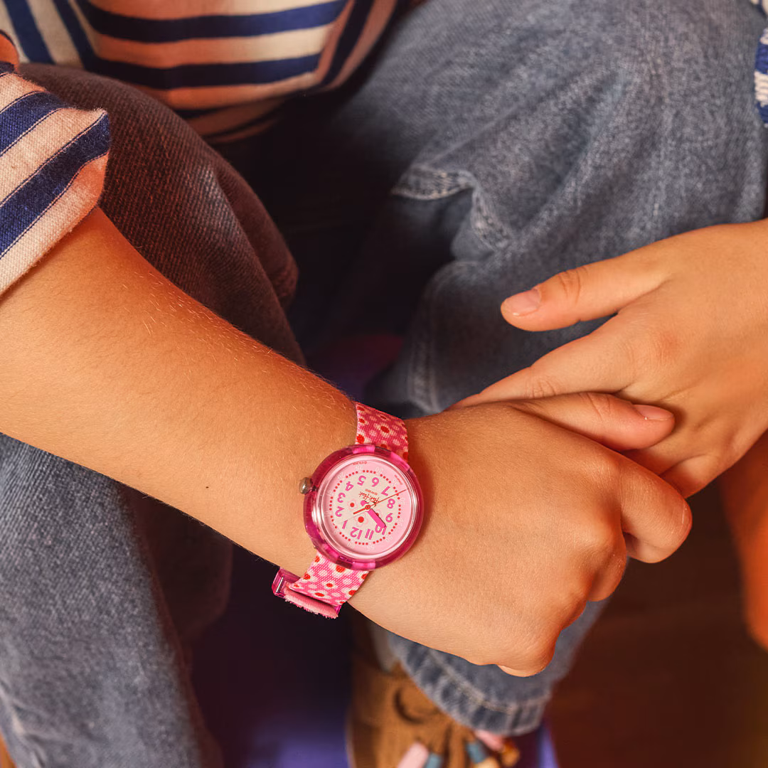 Flik Flak Uhr Kinderuhr in Pink - Power Flower Flik Flak Uhr Kinderuhr in Pink - Power Flower