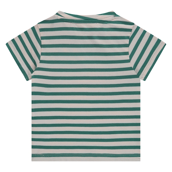 Babyface Baby Boy Kurzarm T-Shirt Grün Gestreift - SALE Babyface Baby Boy Kurzarm T-Shirt Grün Gestreift - SALE
