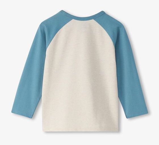 Hatley Langarm Raglan Shirt Cool Bär mit Cap - SALE Hatley Langarm Raglan Shirt Cool Bär mit Cap - SALE