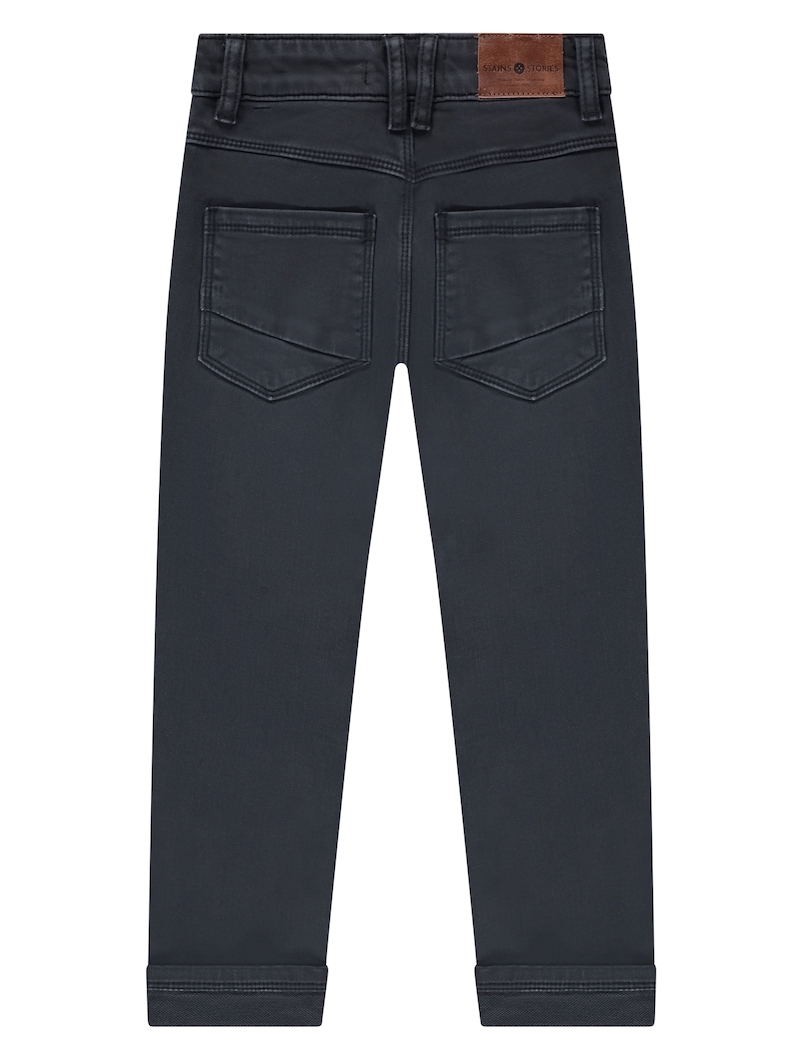 Babyface Stains & Stories Jungs Colour Jeans in Anthrazit Grau