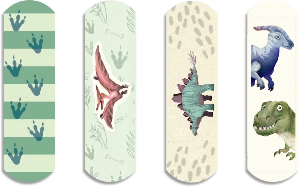 Die Spiegelburg Dino Friends Pflasterstrips - Dinosaurier Pflaster Die Spiegelburg Dino Friends Pflasterstrips - Dinosaurier Pflaster