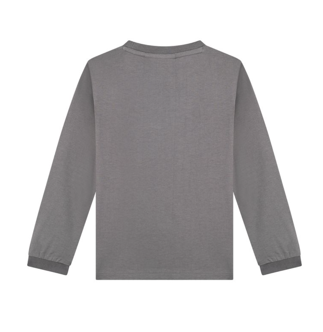 Someone FEDDE Langarm Shirt in Antracite Grau - Frosch Someone FEDDE Langarm Shirt in Antracite Grau - Frosch