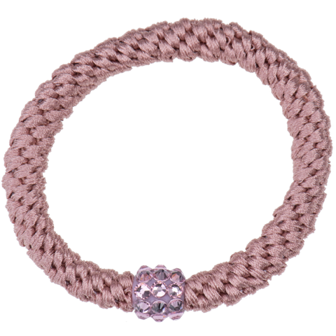 Kknekki-Rhinestone-Dusty-rose-25pcs-primary Kknekki Haargummi/Armband - Dusty Rose mit Rhinestone
