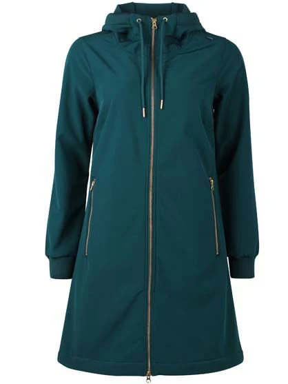 Danefae Jane Softshell Jacke - Dark Duck - Petrol Grün Danefae Jane Softshell Jacke - Dark Duck - Petrol Grün