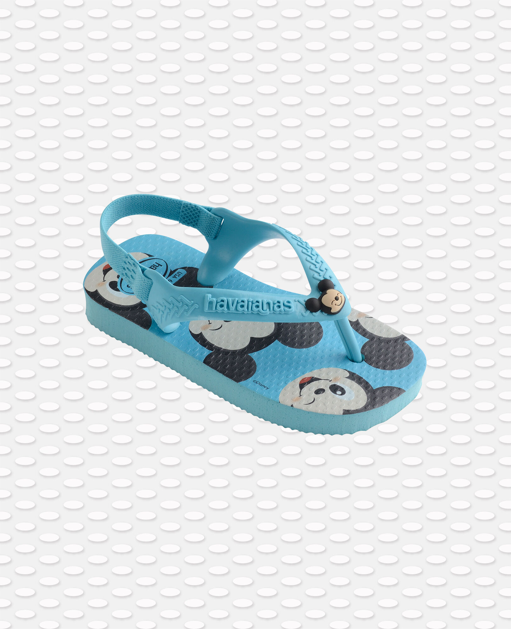 Havaianas Baby Flip Flops Disney Classics Ii - Mickey Mouse