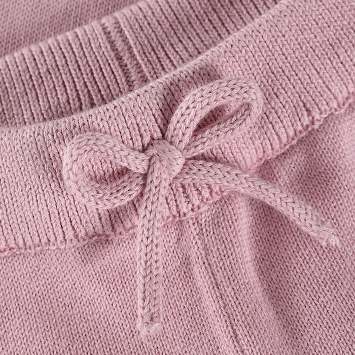 FIXONI Baby Strickhose - Altrosa