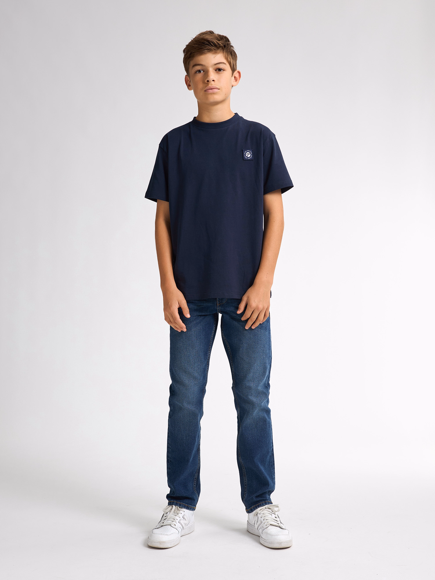 Petrol Industries Jungs kurzarm T-Shirt in Navy Blue 