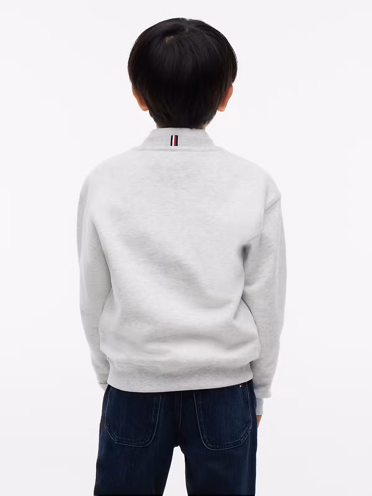 Tommy Hilfiger Peanuts Unisex Sweatshirt Crewneck in Grau -Snoopy Joe Cool & Woodstock