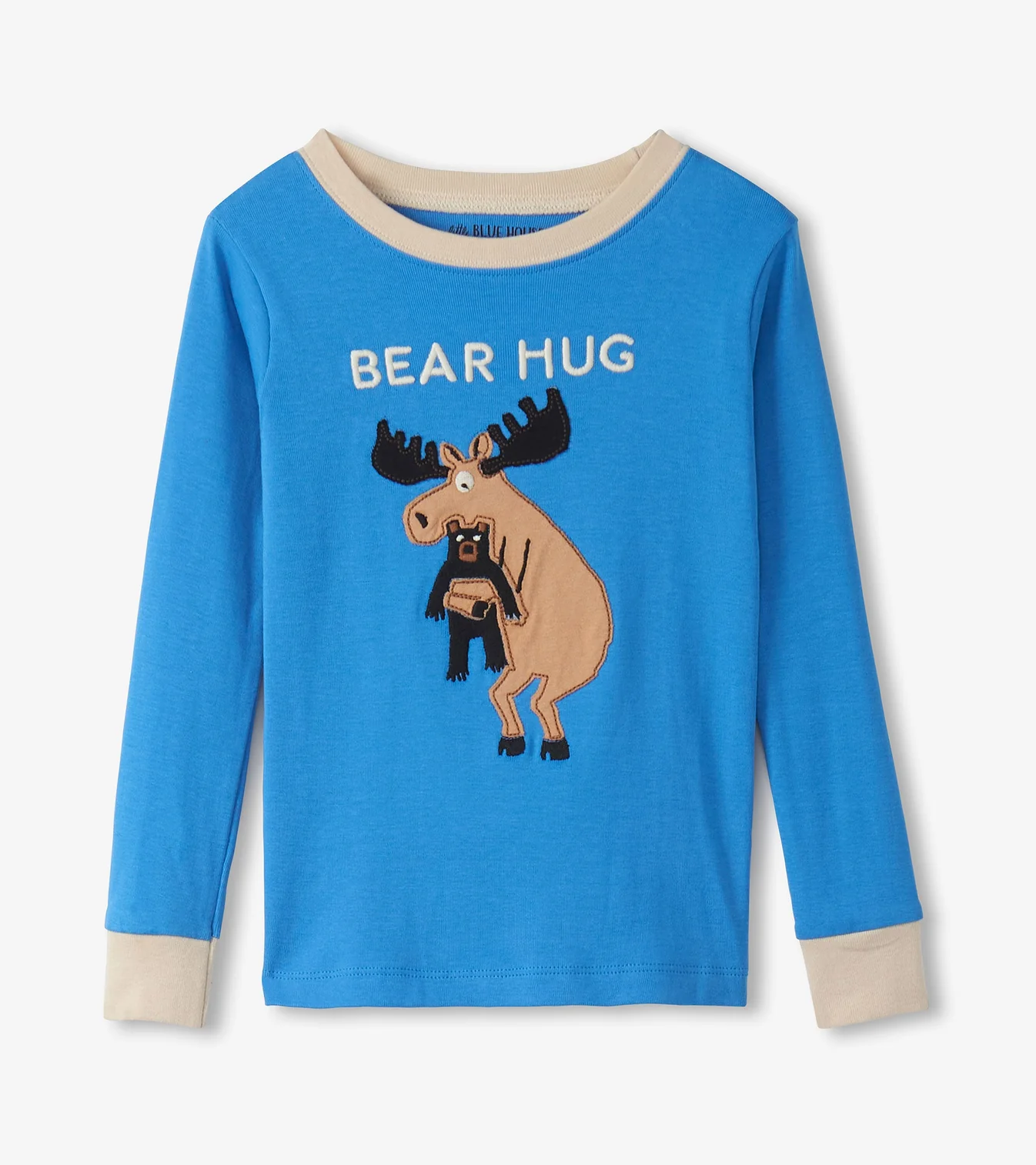 Little Blue House Pyjama Blue Moose - Blau - Bear Hug Little Blue House Pyjama Blue Moose - Blau - Bear Hug