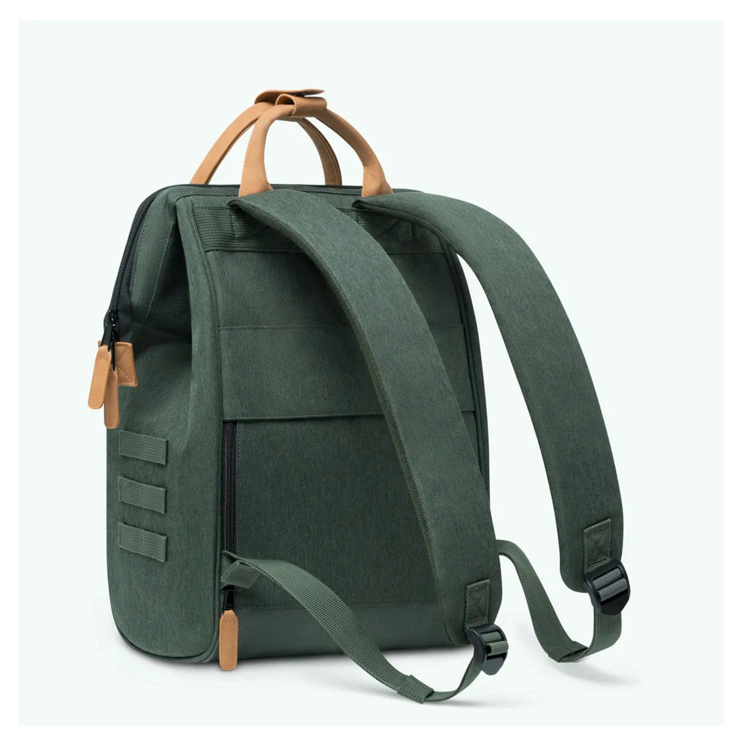 Cabaia Rucksack KUITO Medium mit Laptop-Fach - Adventurer Rucksack in Dunkelgrün