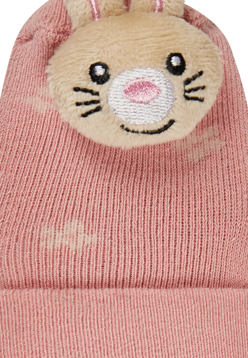 Sterntaler Baby Rasselsöckchen in Rosa - Hase Sterntaler Baby Rasselsöckchen in Rosa - Hase