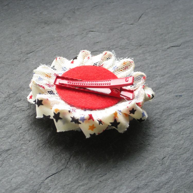 BEISPIEL-RU-CKSEITE-SHABBY-CHIC-BLU-TEN-CLIP Wowzers Blütenclips - Shabby Chic für Haare & Kleidung - Sterne