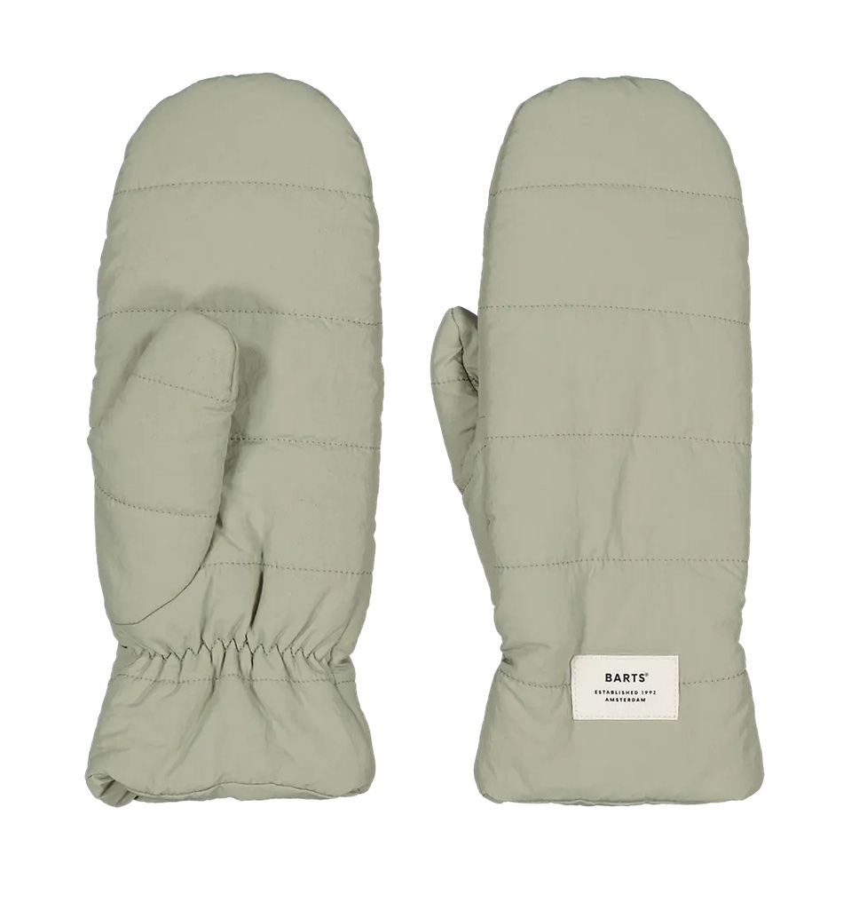 Barts Alexus Fäustlinge - Gesteppt in Pale Army Pistazie Grün Barts Alexus Fäustlinge - Gesteppt in Pale Army Pistazie Grün