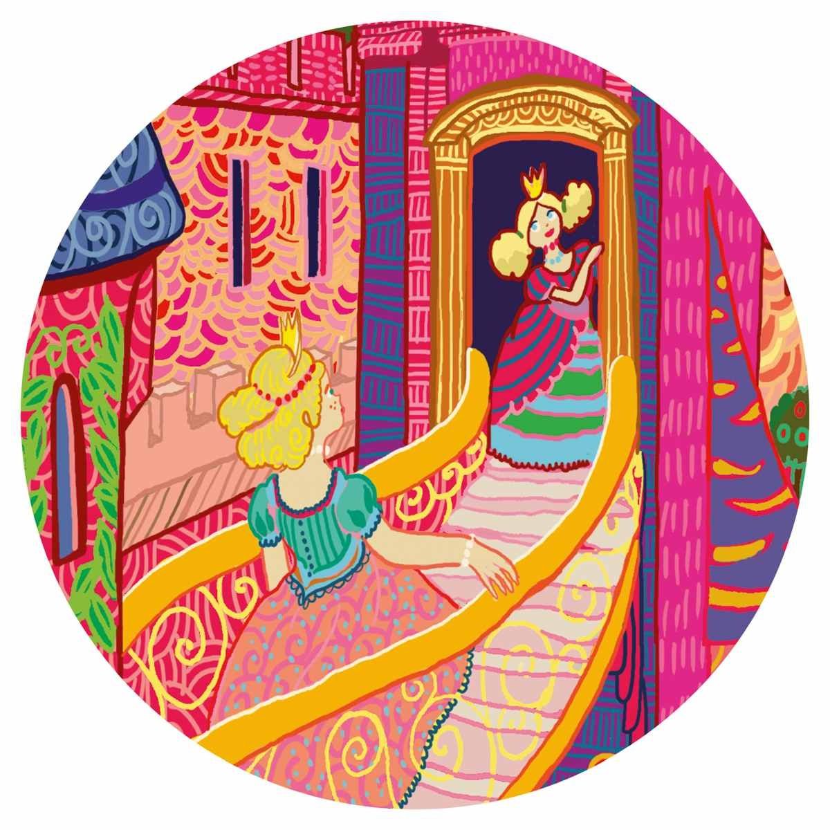 DJ07246-Puzzle-Maerchenschloss-54-Teile-3_600x600-2x Djeco Puzzle Feenschloss - 54 Teile