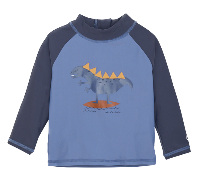 Color Kids UV Schutz Schwimmshirt in Blau - Dinosaurier