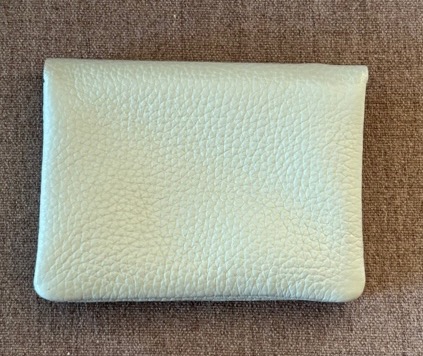 Soft Leder Geldbeutel in Mint Grün - Klein 