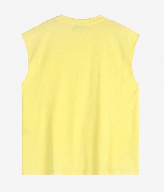 Bobo Choses Flower Circulose Tank Top in Gelb - Blume - SALE