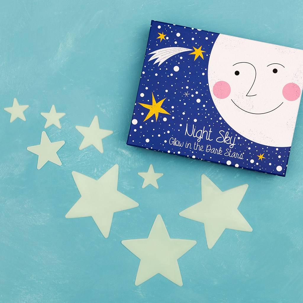 rex-london-glow-in-the-dark-stars-box-of-30-1iDM4yWV9A3LqJ REX Night Sky Leuchtsterne - Leuchten im Dunkeln