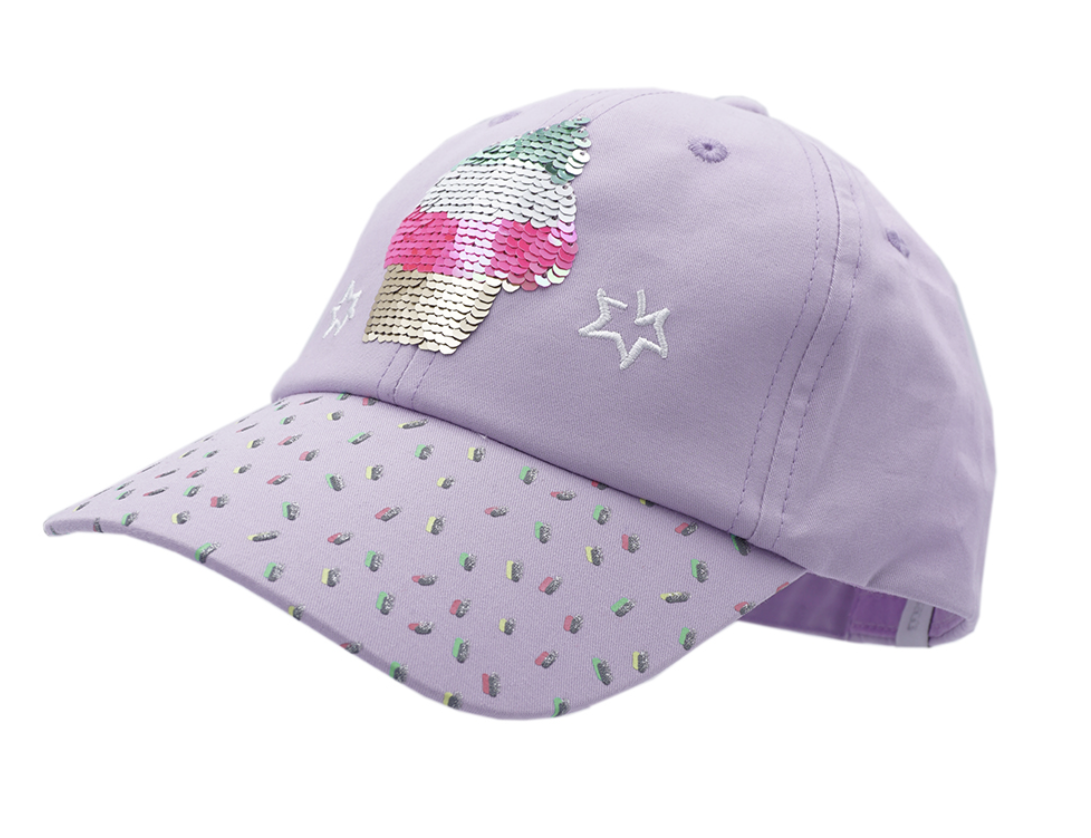 Maximo Cap mit Wendepailetten und Metallverschluss - Ice