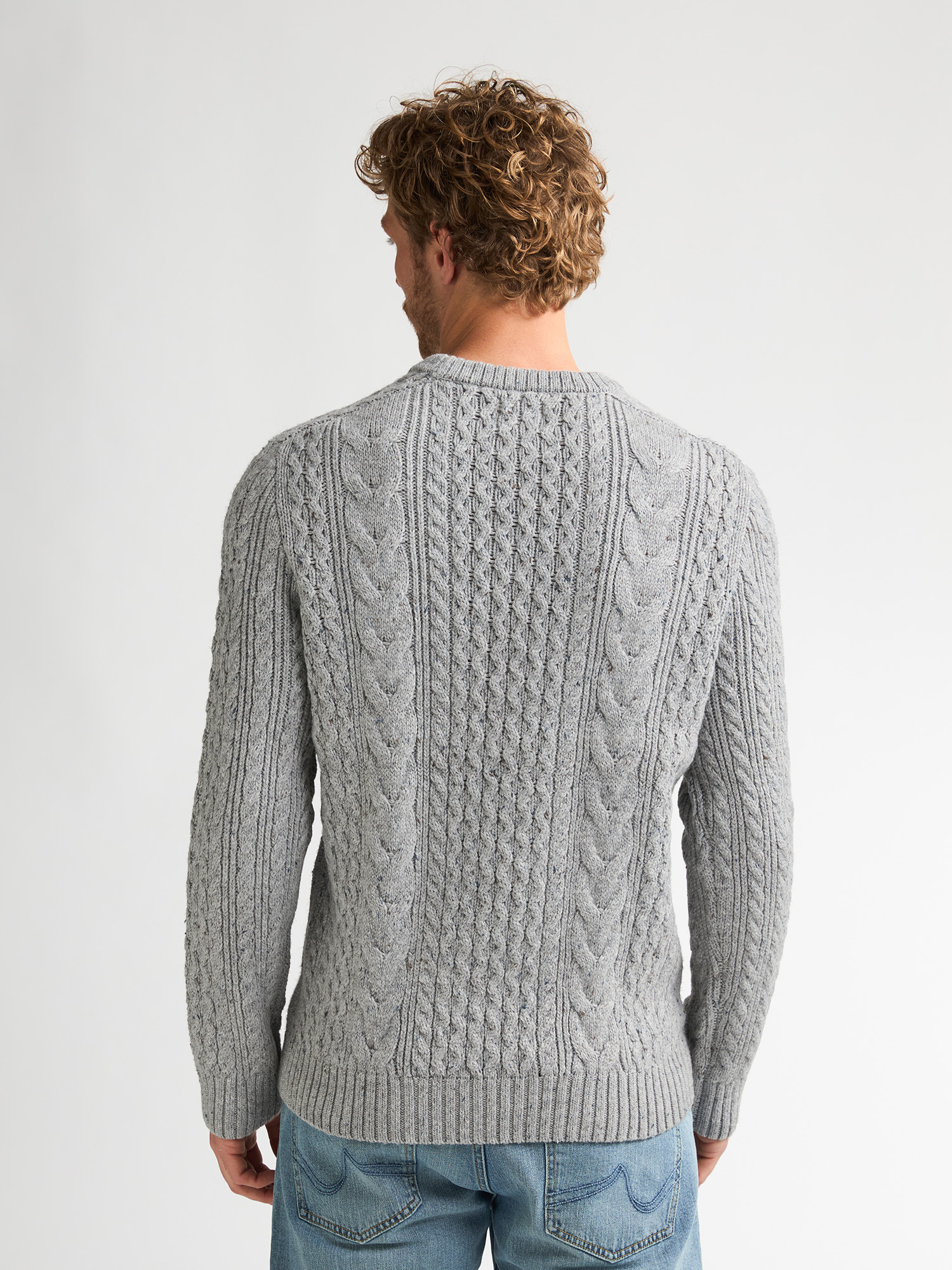 Petrol Industries Herren Strickpullover Irongate in Grau
