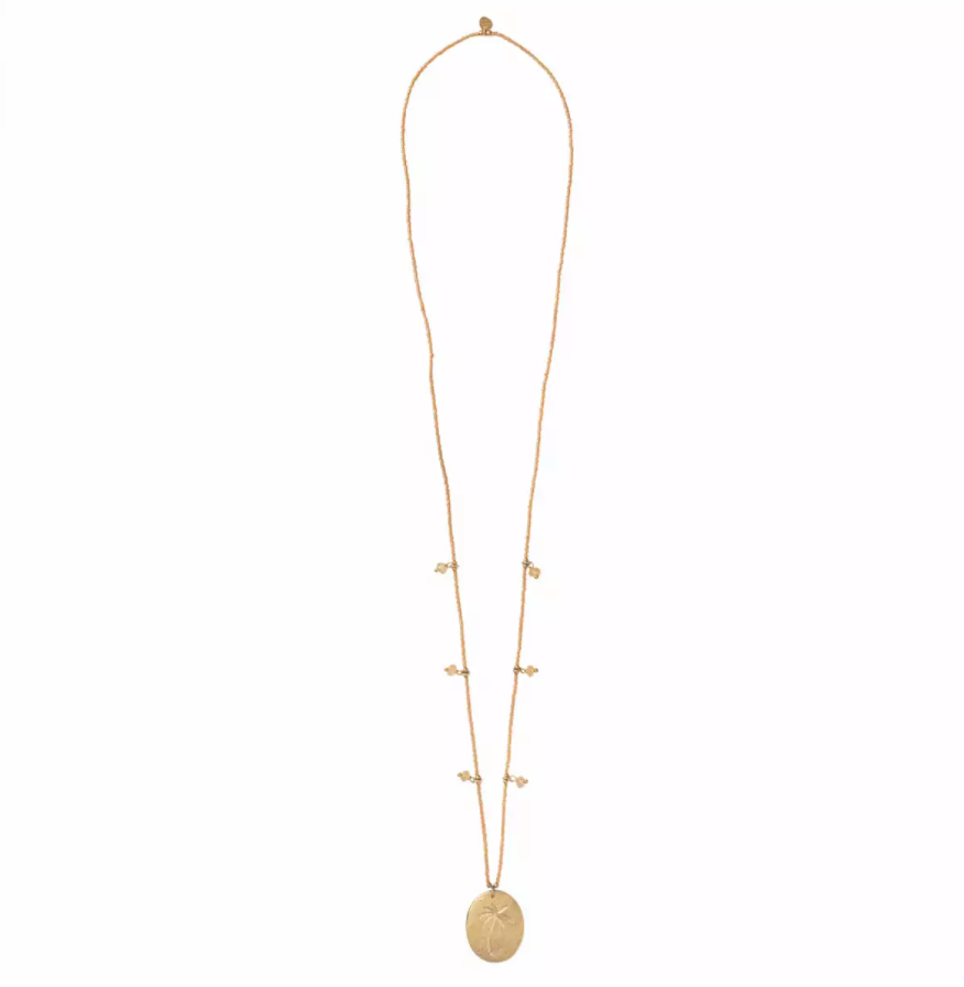 A Beautiful Story Halskette Feminine Citrin Gold