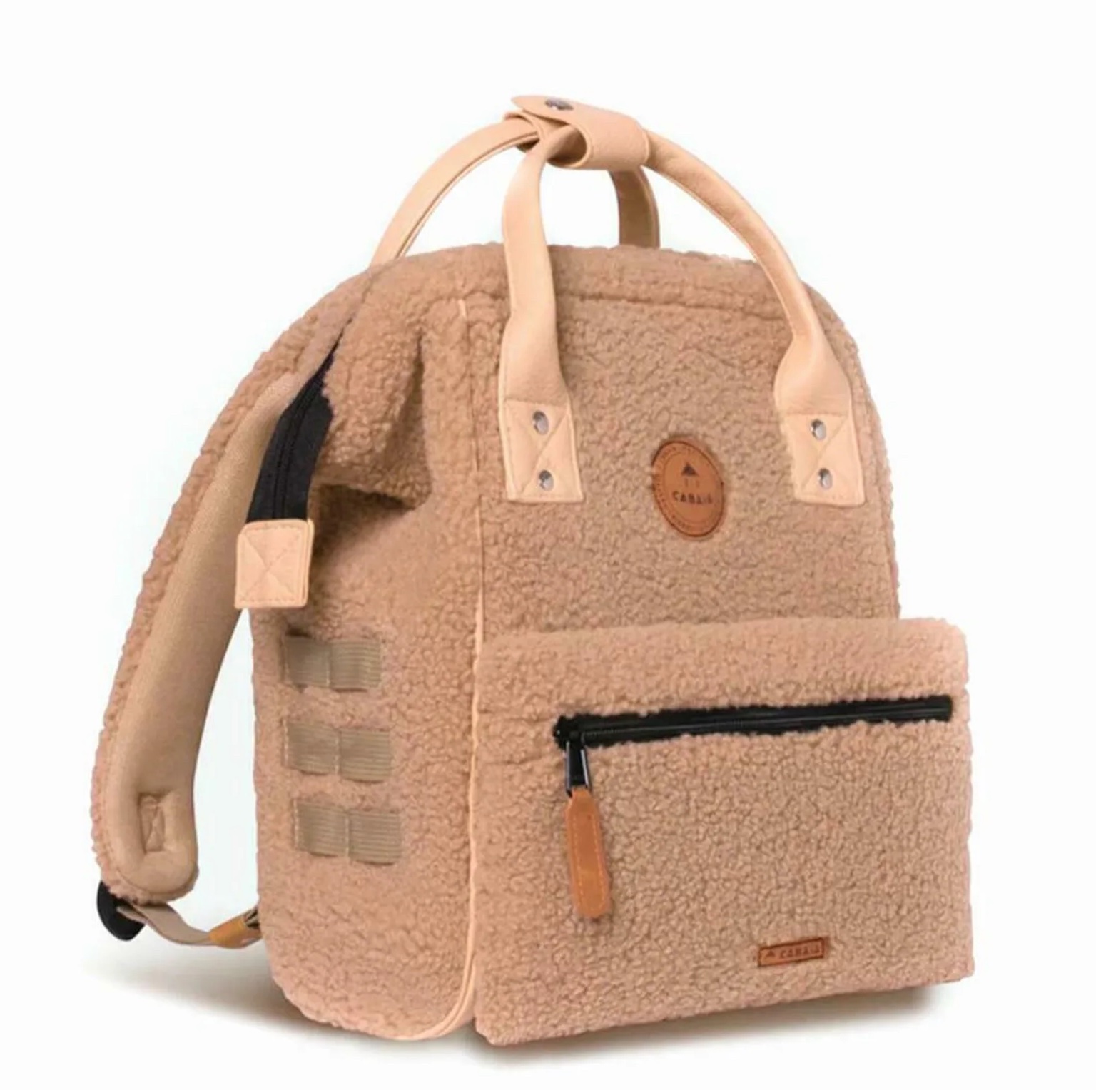 Cabaia Rucksack MANCHESTER Small mit Laptop-Fach - Teddy Beige Braun Cabaia Rucksack MANCHESTER Small mit Laptop-Fach - Teddy Beige Braun