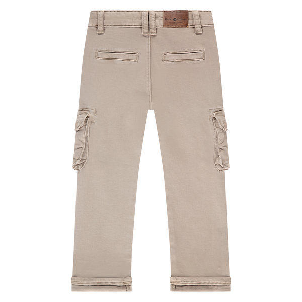 Babyface Stains & Stories Cargo Pant in Beige Braun