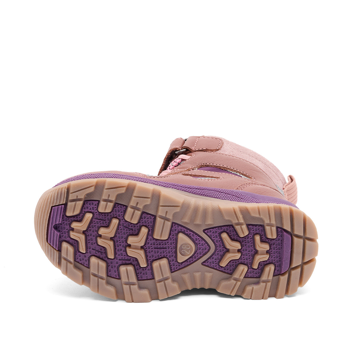 Bisgaard BRUCE TEX Winterstiefel mit Klett - Plum Bisgaard BRUCE TEX Winterstiefel mit Klett - Plum