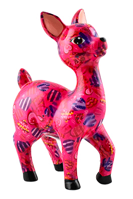 POMME-PIDOU-SPARDOSE-Bambi-Lilou-Pink Pomme pidou Spardose Bambi Lilou - Medium in Pink