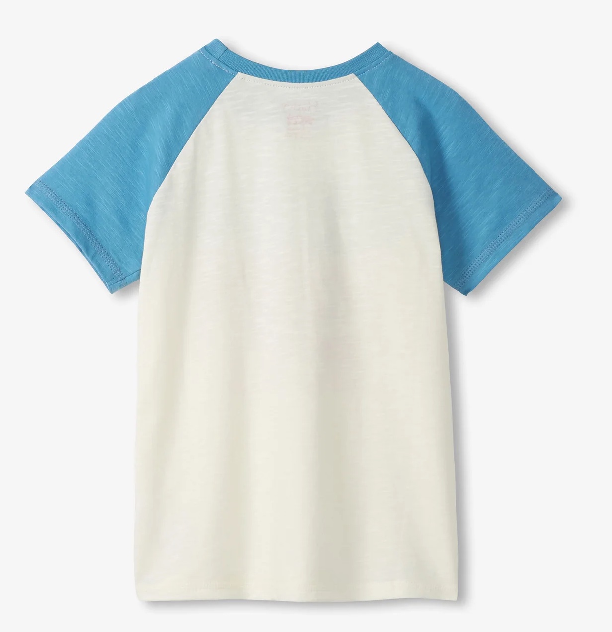 Hatley Lobster Shack Kurzarm Raglan T-Shirt in Blau - Hummer