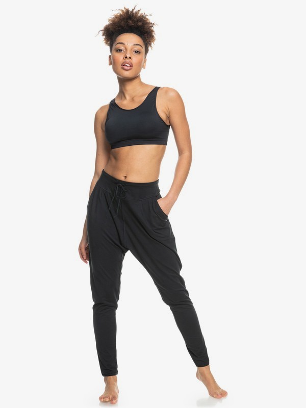 erjnp03395_roxy-w_kvj0_frt9 Roxy Love Aint Enough - Yoga-Hose für Frauen in Schwarz - SALE
